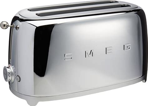 smeg chrome 4 slice toaster.